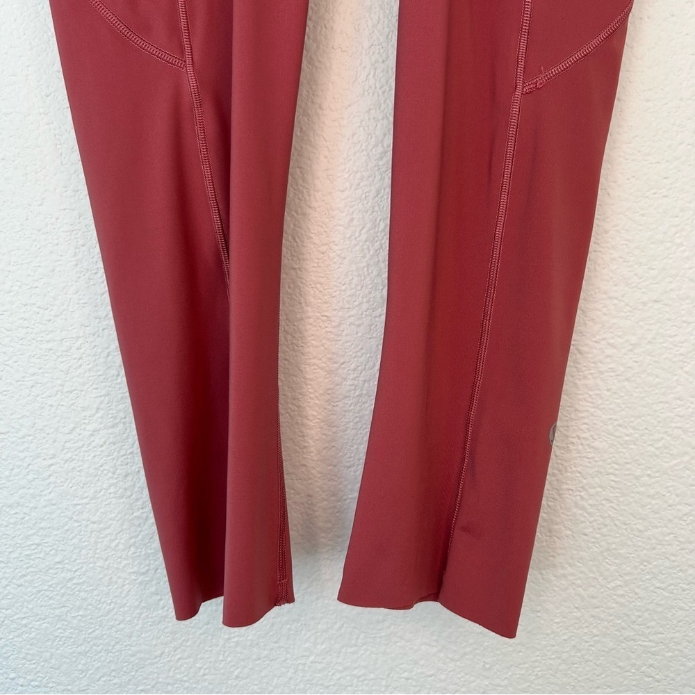 Lululemon Fast and Free Crop II *Non-Reflective Cool pink 4 - Picture 7 of 15